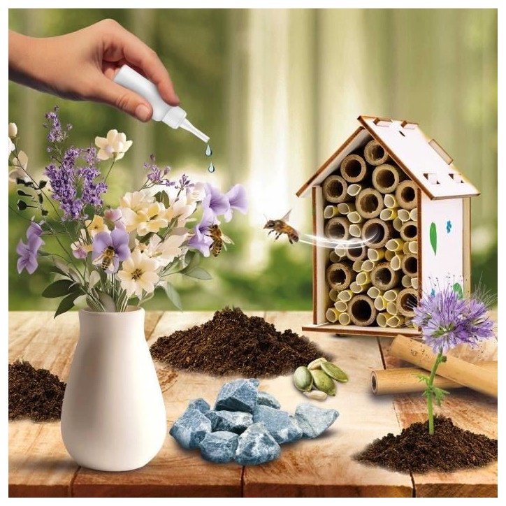 Laboratoire des abeilles - Kit Scientifique - I'M A GENIUS - Expériences variées Laboratoire des abeilles - Kit Scientifique - I'M A GENIUS - Expériences variées