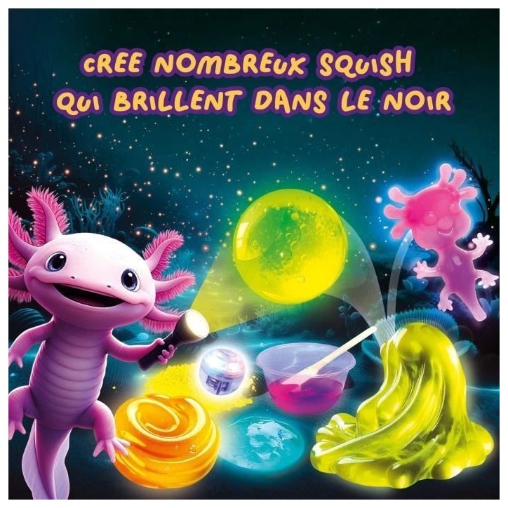 Créatures Fluo - Kit Scientifique - SLUMI SCIENCE - Composants Fluorescents, Expérience Lumineuse Créatures Fluo - Kit Scientifique - SLUMI SCIENCE - Composants Fluorescents, Expérience Lumineuse