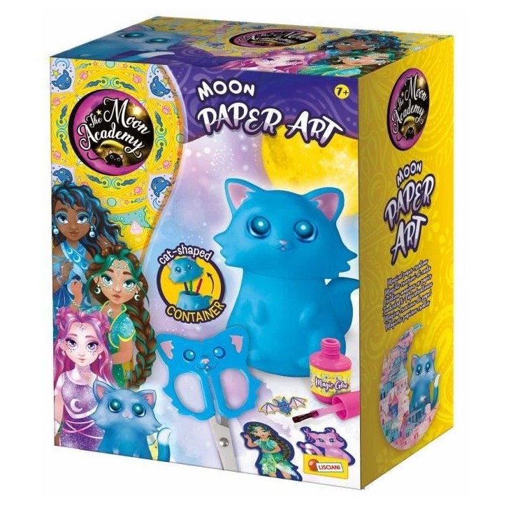 Accessoires Paper Art - Kit de Loisirs Créatifs - THE MOON ACADEMY - Kit de Bureau, Matériel Inclus Accessoires Paper Art - Kit de Loisirs Créatifs - THE MOON ACADEMY - Kit de Bureau, Matériel Inclus