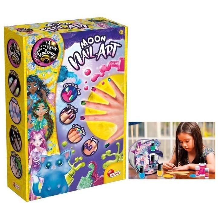 Art des ongles - Kit de Loisirs Créatifs - THE MOON ACADEMY - Composants pour Vernis, Flacons a Vernis Art des ongles - Kit de Loisirs Créatifs - THE MOON ACADEMY - Composants pour Vernis, Flacons a Vernis