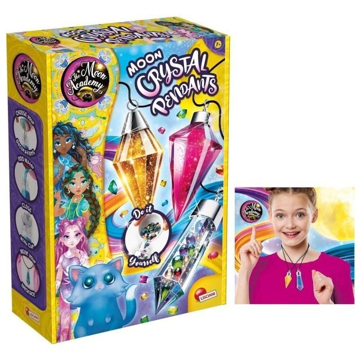 Cristaux magiques - Kit Créatif - THE MOON ACADEMY - Paillettes, Pierres et Bases Incluses Cristaux magiques - Kit Créatif - THE MOON ACADEMY - Paillettes, Pierres et Bases Incluses