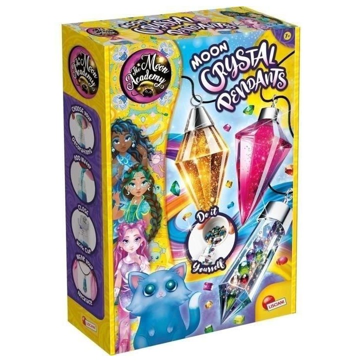 Cristaux magiques - Kit Créatif - THE MOON ACADEMY - Paillettes, Pierres et Bases Incluses Cristaux magiques - Kit Créatif - THE MOON ACADEMY - Paillettes, Pierres et Bases Incluses