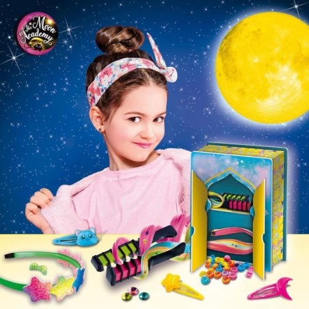 Coiffure - Kit de Loisirs Créatifs - THE MOON ACADEMY - Accessoires Variés, Colorants