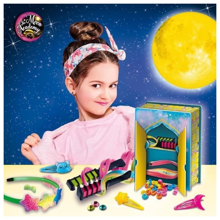 Coiffure - Kit de Loisirs Créatifs - THE MOON ACADEMY - Accessoires Variés, Colorants Coiffure - Kit de Loisirs Créatifs - THE MOON ACADEMY - Accessoires Variés, Colorants