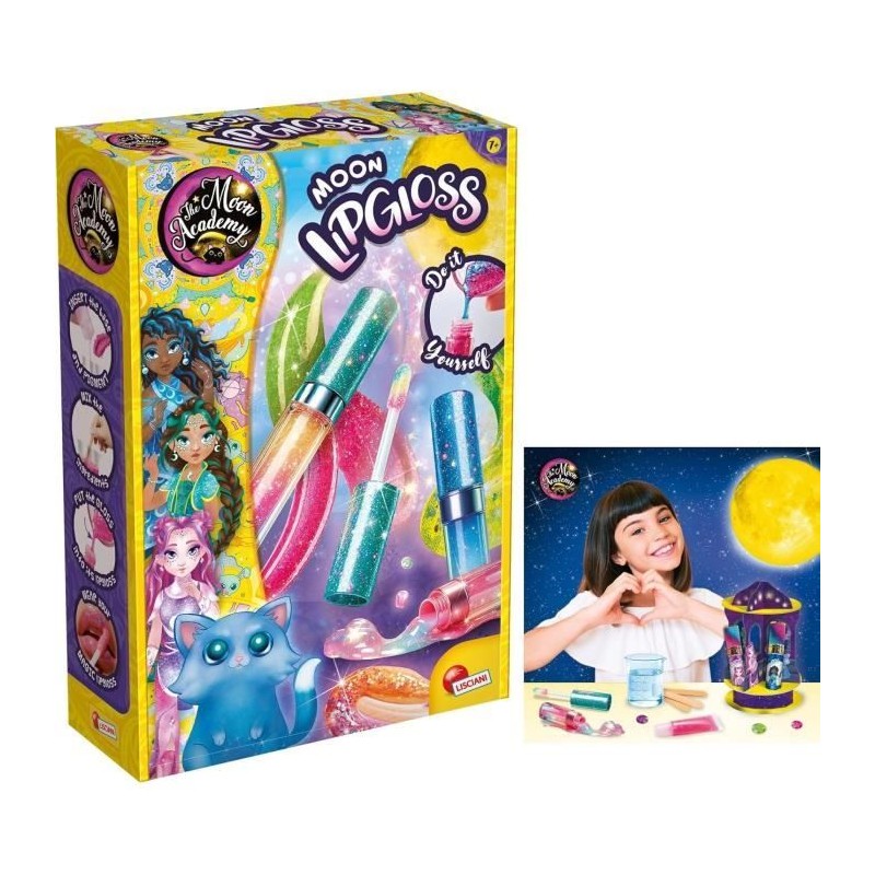 Gloss a levres - Kit de Loisirs Créatifs - THE MOON ACADEMY - Composa Gloss a levres - Kit de Loisirs Créatifs - THE MOON ACADEMY - Composa