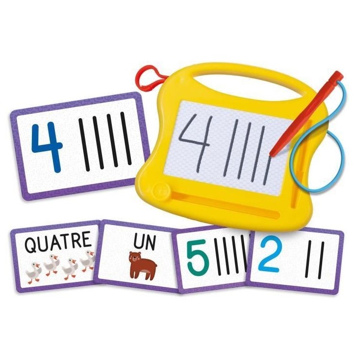 Calculs - Mini ardoise magique - CAROTINA - Apprentissage des chiffres Calculs - Mini ardoise magique - CAROTINA - Apprentissage des chiffres