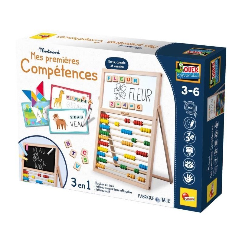 Mes premieres compétences chevalet - Jeu Montessori - MONTESSORI - Ta Mes premieres compétences chevalet - Jeu Montessori - MONTESSORI - Ta