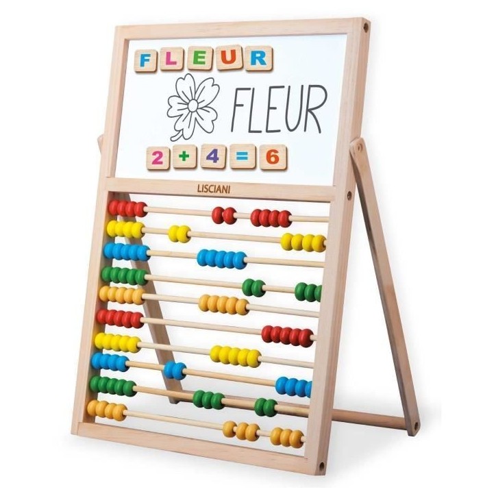 Mes premieres compétences chevalet - Jeu Montessori - MONTESSORI - Tableau Double Face, Lettres et Chiffres Magnétiques Mes premieres compétences chevalet - Jeu Montessori - MONTESSORI - Tableau Double Face, Lettres et Chiffres Magnétiques