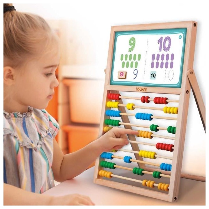 Mes premieres compétences chevalet - Jeu Montessori - MONTESSORI - Tableau Double Face, Lettres et Chiffres Magnétiques Mes premieres compétences chevalet - Jeu Montessori - MONTESSORI - Tableau Double Face, Lettres et Chiffres Magnétiques