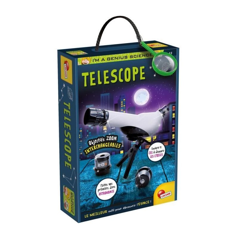 Téléscope + Trépied - Télescope Scientifique - I'M A GENIUS - Obse