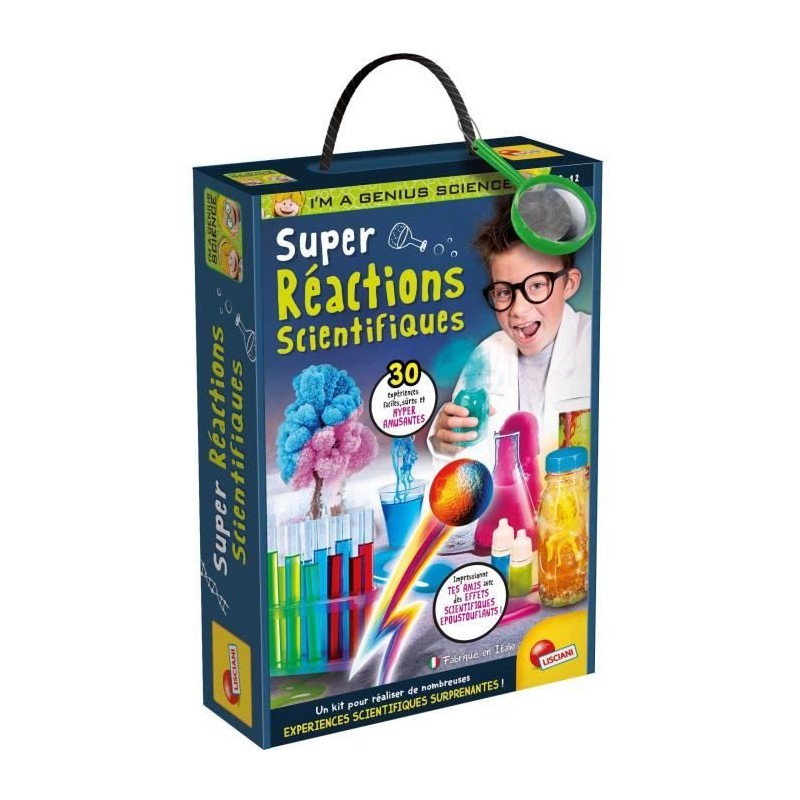 Laboratoire des super réactions - Kit Scientifique - I'M A GENIUS - 3 Laboratoire des super réactions - Kit Scientifique - I'M A GENIUS - 3