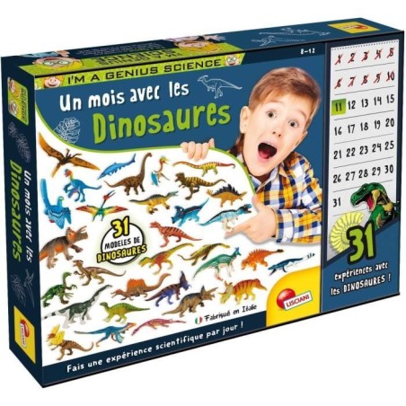 Un mois avec les dinosaures - Kit Scientifique - I'M A GENIUS - 31 din