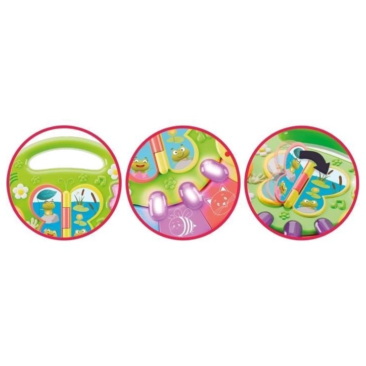 Animaux - Mini table éducative - CAROTINA BABY - Découverte des animaux, sons et mélodies Animaux - Mini table éducative - CAROTINA BABY - Découverte des animaux, sons et mélodies