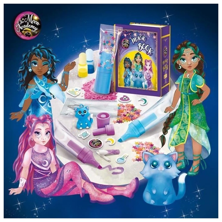 Surligneurs - Kit de Loisirs Créatifs - THE MOON ACADEMY - Composants pour Surligneurs, Accessoires Inclus Surligneurs - Kit de Loisirs Créatifs - THE MOON ACADEMY - Composants pour Surligneurs, Accessoires Inclus
