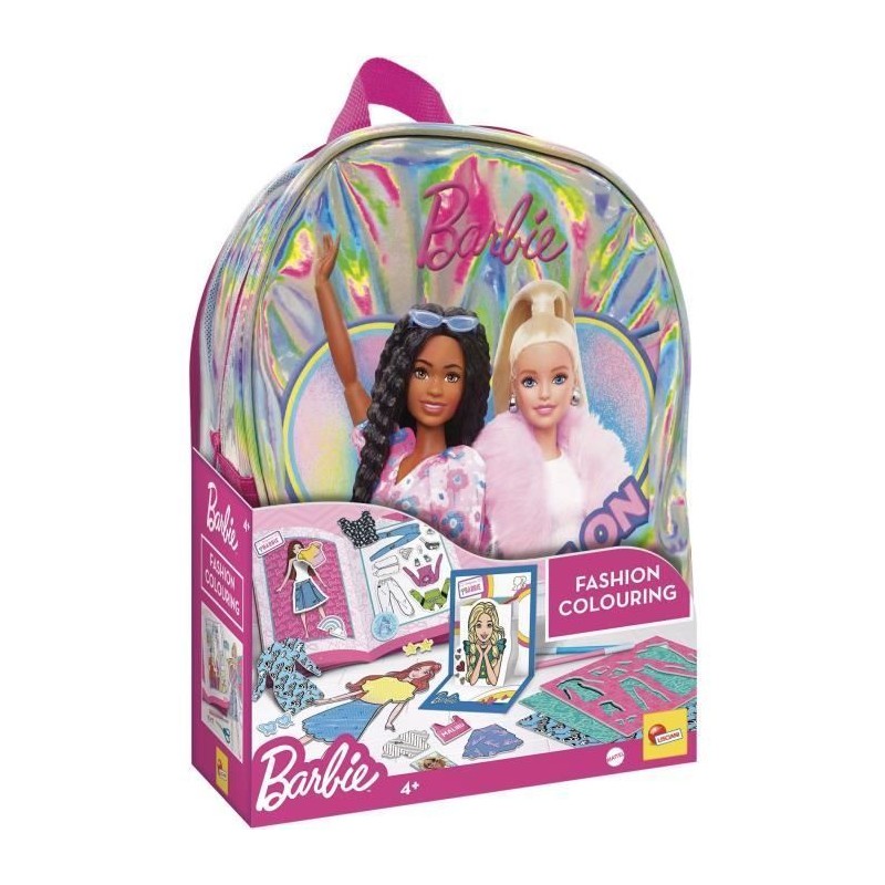 Sac a dos école de dessins - LISCIANIGIOCHI - Barbie Fashion - Des 4 Sac a dos école de dessins - LISCIANIGIOCHI - Barbie Fashion - Des 4