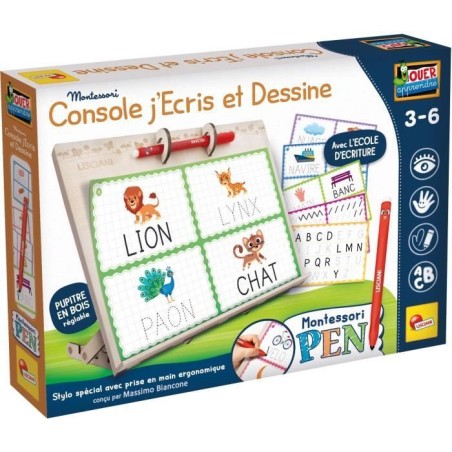 Table a dessiner et a écrire - Jeu éducatif - MONTESSORI PEN - Des 3