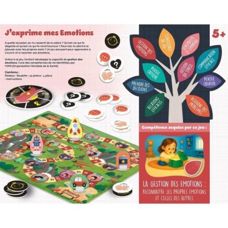 Jeu des émotions - Éducatif - LIFE SKILLS - Des 5 ans