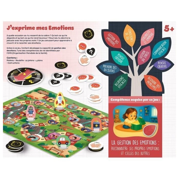 Jeu des émotions - Éducatif - LIFE SKILLS - Des 5 ans Jeu des émotions - Éducatif - LIFE SKILLS - Des 5 ans