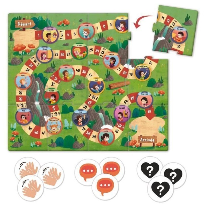 Jeu des émotions - Éducatif - LIFE SKILLS - Des 5 ans Jeu des émotions - Éducatif - LIFE SKILLS - Des 5 ans