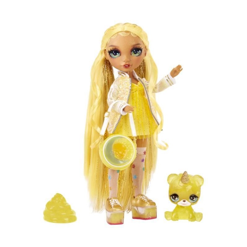 Rainbow High Poupée Mannequin avec Kit de Slime et Animal de Compagni Rainbow High Poupée Mannequin avec Kit de Slime et Animal de Compagni