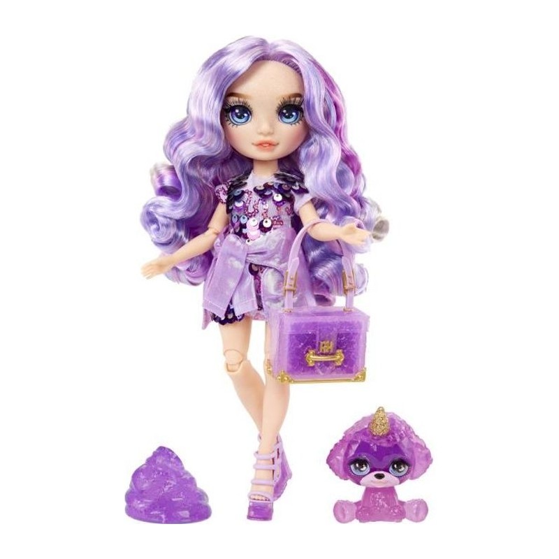 Rainbow High Poupée Mannequin avec Kit de Slime et Animal de Compagni Rainbow High Poupée Mannequin avec Kit de Slime et Animal de Compagni