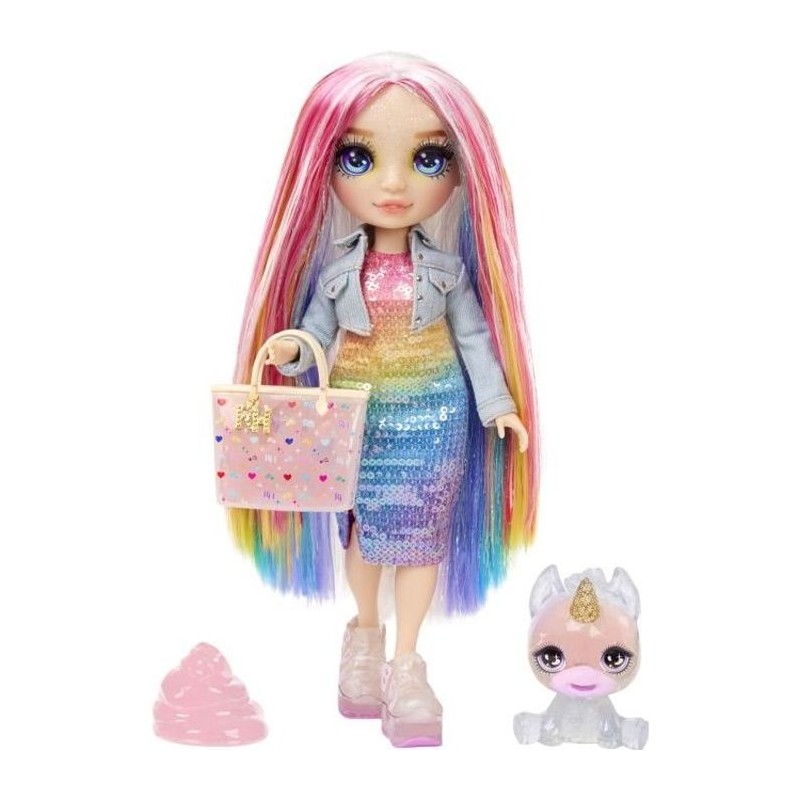 Rainbow High Poupée Mannequin avec Kit de Slime et Animal de Compagni