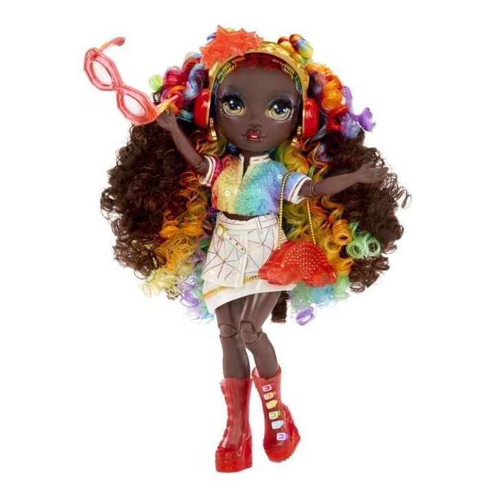 Rainbow High Cristal Poupée Mannequin 27 cm - Iris Bow Rainbow High Cristal Poupée Mannequin 27 cm - Iris Bow