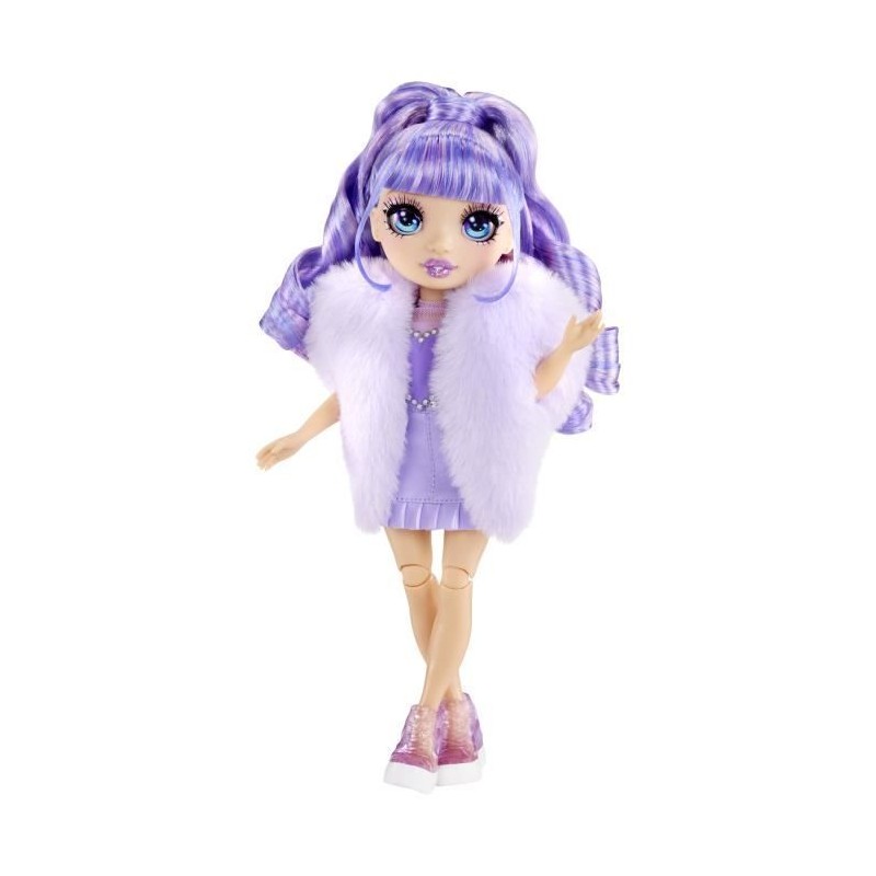 Rainbow High Cristal Poupée Mannequin 27 cm - Violet Rainbow High Cristal Poupée Mannequin 27 cm - Violet