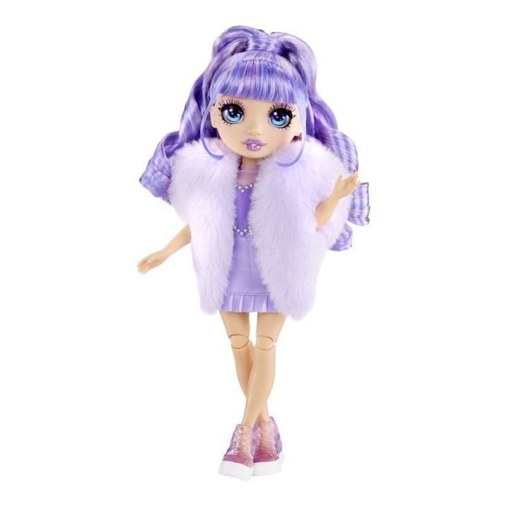 Rainbow High Cristal Poupée Mannequin 27 cm - Violet Rainbow High Cristal Poupée Mannequin 27 cm - Violet