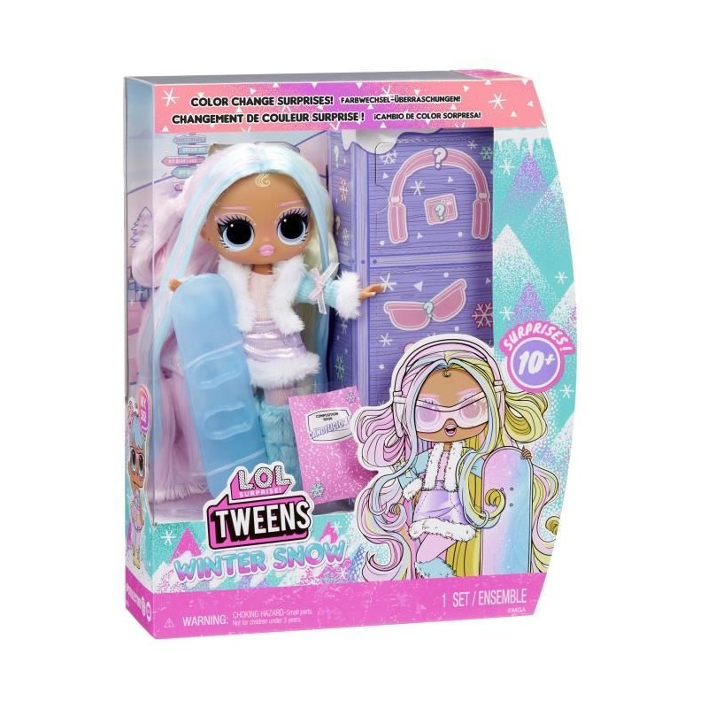 L.O.L. Surprise Poupée Tweens Winter Snow - Candylicious - Des 4 ans L.O.L. Surprise Poupée Tweens Winter Snow - Candylicious - Des 4 ans