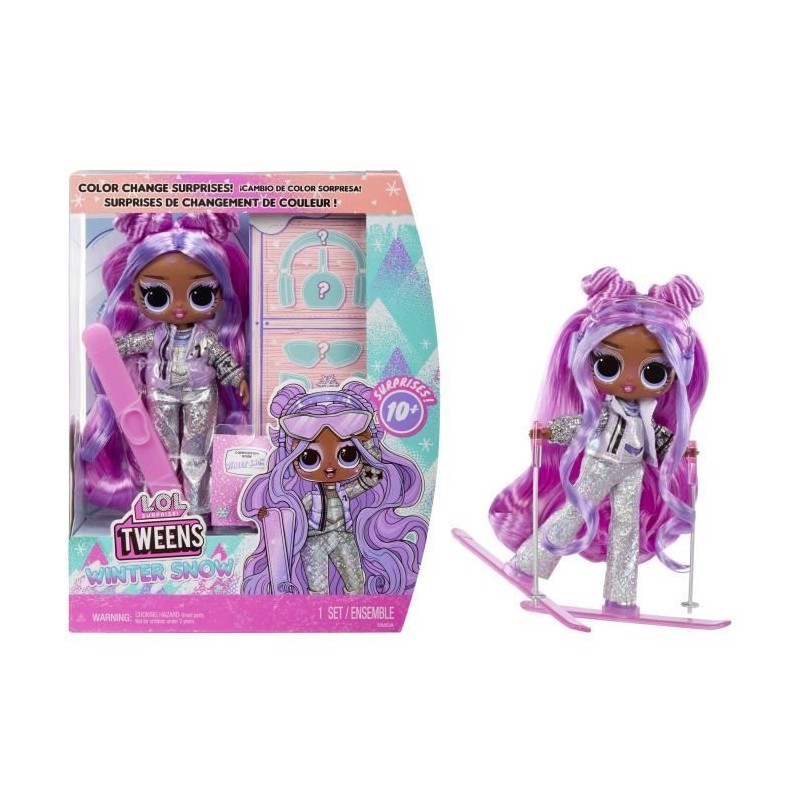 L.O.L. Surprise Poupée Tweens Winter Snow - Violet Snow - Des 4 ans L.O.L. Surprise Poupée Tweens Winter Snow - Violet Snow - Des 4 ans