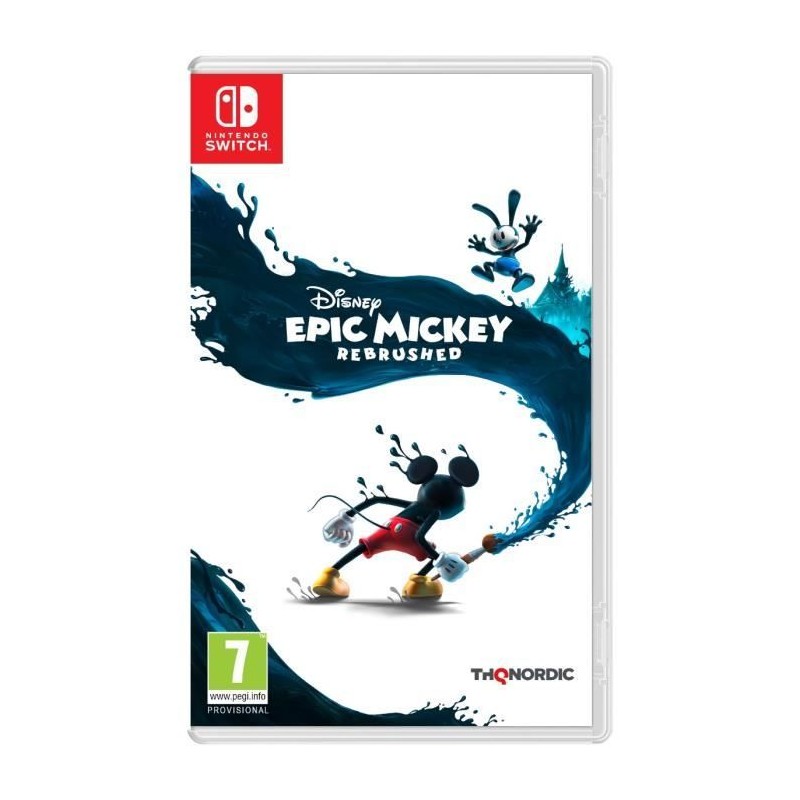 Disney Epic Mickey: Rebrushed - Jeu Nintendo Switch Disney Epic Mickey: Rebrushed - Jeu Nintendo Switch