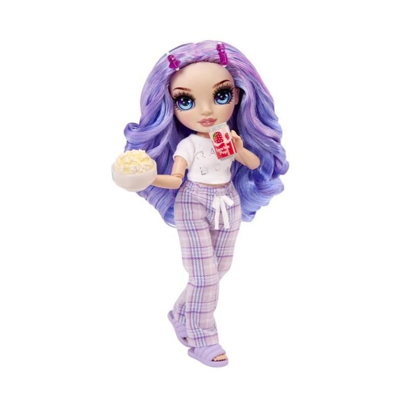 Junior High Pyjama Party - Poupée mannequin articulée 22 cm - Viole Junior High Pyjama Party - Poupée mannequin articulée 22 cm - Viole