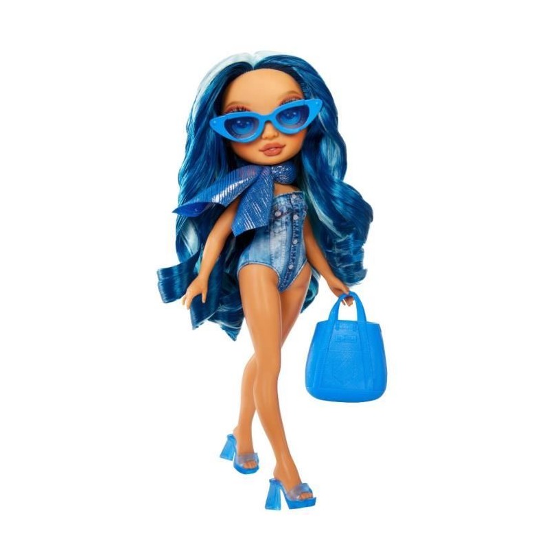 Rainbow High Swim & Style - Poupée mannequin ariculée 27 cm - Skyler Rainbow High Swim & Style - Poupée mannequin ariculée 27 cm - Skyler