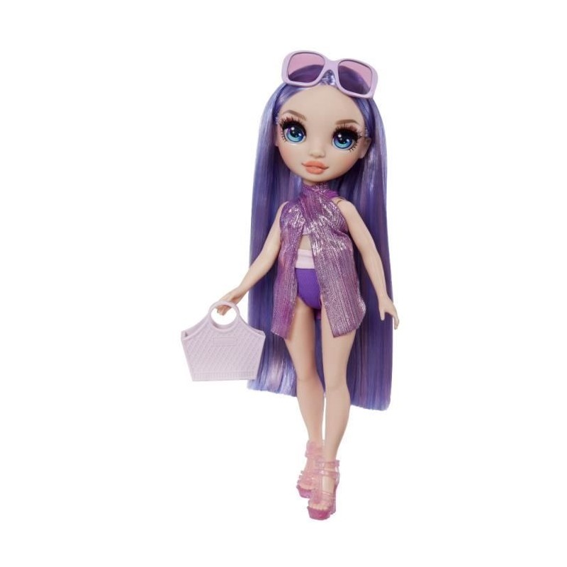Rainbow High Swim & Style - Poupée mannequin ariculée 27 cm - Violet Rainbow High Swim & Style - Poupée mannequin ariculée 27 cm - Violet