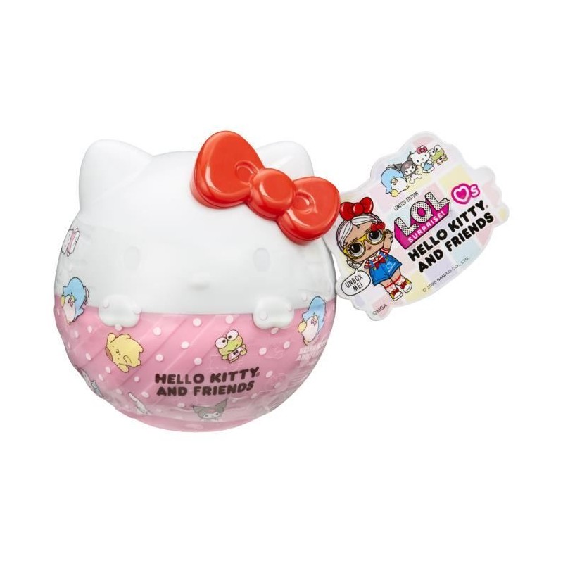 L.O.L. Surprise Loves Hello Kitty Tots Poupées 7,5 cm - Des 3 ans L.O.L. Surprise Loves Hello Kitty Tots Poupées 7,5 cm - Des 3 ans