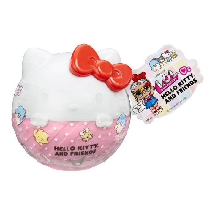 L.O.L. Surprise Loves Hello Kitty Tots Poupées 7,5 cm - Des 3 ans L.O.L. Surprise Loves Hello Kitty Tots Poupées 7,5 cm - Des 3 ans