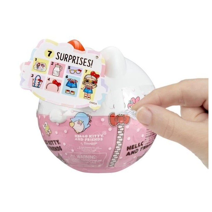 L.O.L. Surprise Loves Hello Kitty Tots Poupées 7,5 cm - Des 3 ans L.O.L. Surprise Loves Hello Kitty Tots Poupées 7,5 cm - Des 3 ans