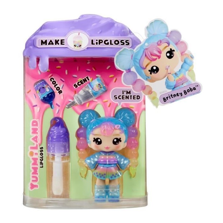 Yummiland Poupée + Gloss - Boba - Britney Yummiland Poupée + Gloss - Boba - Britney