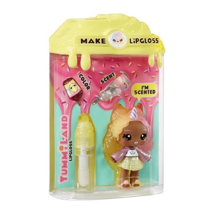 Yummiland Poupée + Gloss - Barbe a papa - Nia Yummiland Poupée + Gloss - Barbe a papa - Nia