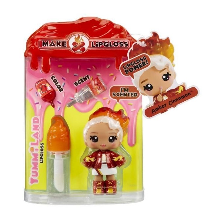 Yummiland Poupée + Gloss - Cannelle - Amber Yummiland Poupée + Gloss - Cannelle - Amber