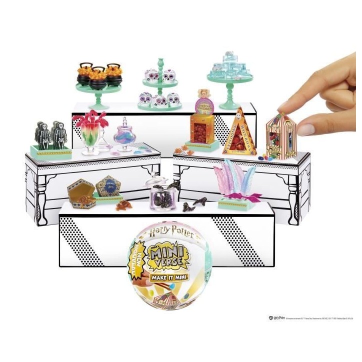MGA's Miniverse - Make It Mini Harry Potter Honeydukes - Des 8 ans MGA's Miniverse - Make It Mini Harry Potter Honeydukes - Des 8 ans