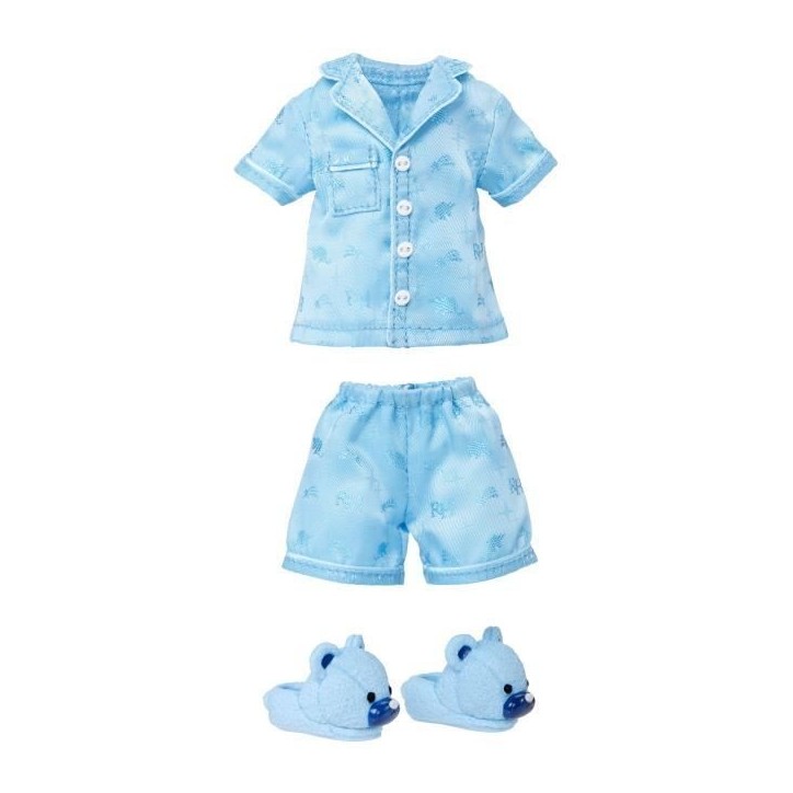 Junior High Pyjama Party - Poupée mannequin articulée 22 cm - Skyler (Bleue) - Nombreux accessoires - a partir de 4 ans