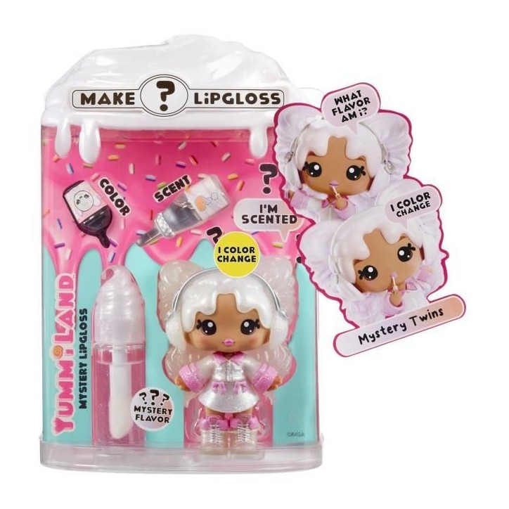Yummiland Poupée + Gloss - Parfum mystere - Avery Yummiland Poupée + Gloss - Parfum mystere - Avery
