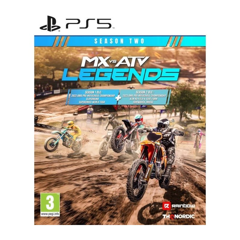 MX VS ATV Legends Season Two - Jeu PS5 MX VS ATV Legends Season Two - Jeu PS5