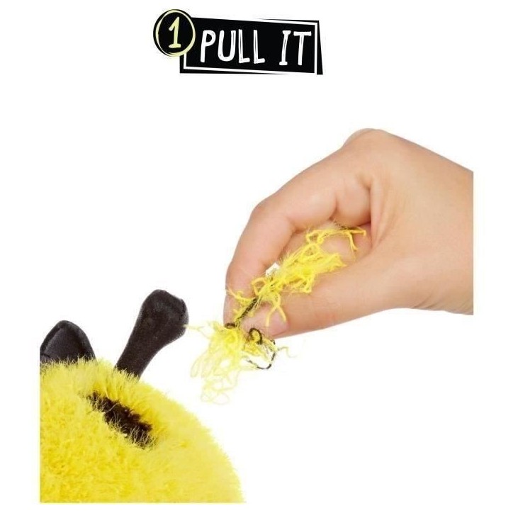 Fluffies Stuffiez - Peluche ASMR a personnaliser - Abeille/Coccinelle - Rembourrage a retirer et découvrir un autre personnage Fluffies Stuffiez - Peluche ASMR a personnaliser - Abeille/Coccinelle - Rembourrage a retirer et découvrir un autre personnage