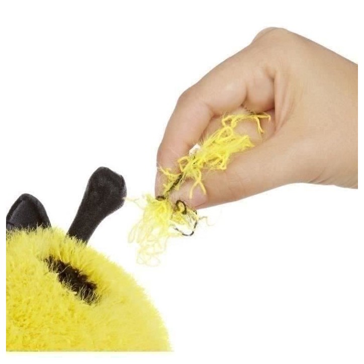 Fluffies Stuffiez - Peluche ASMR a personnaliser - Abeille/Coccinelle - Rembourrage a retirer et découvrir un autre personnage Fluffies Stuffiez - Peluche ASMR a personnaliser - Abeille/Coccinelle - Rembourrage a retirer et découvrir un autre personnage