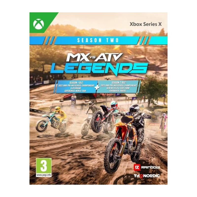 MX VS ATV Legends Season Two - Jeu Xbox Series X MX VS ATV Legends Season Two - Jeu Xbox Series X