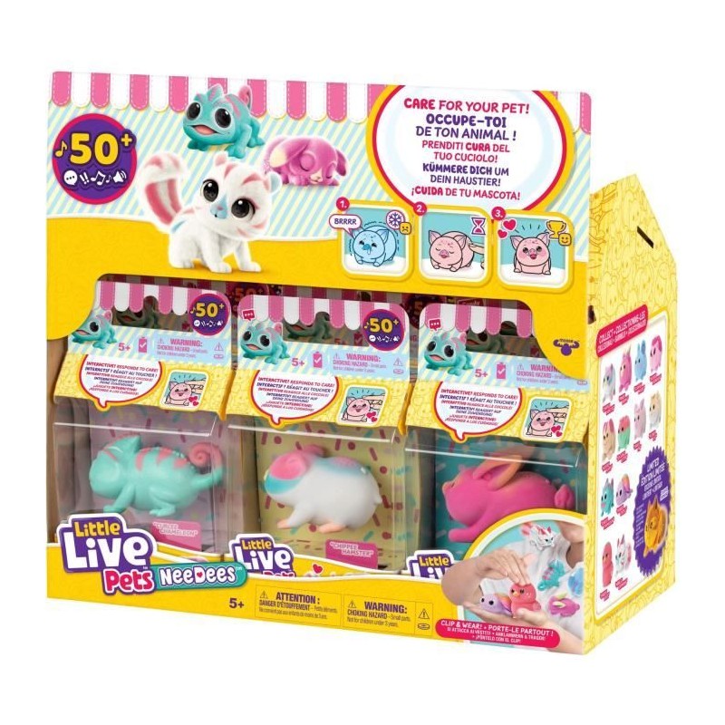 Needes - LITTLE LIVE PETS - Série 2 - Animaux éléctroniques - Boît Needes - LITTLE LIVE PETS - Série 2 - Animaux éléctroniques - Boît