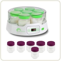 Yaourtiere LITTLE BALANCE - Capacité 7 pots de 190ml + 6 pots additio